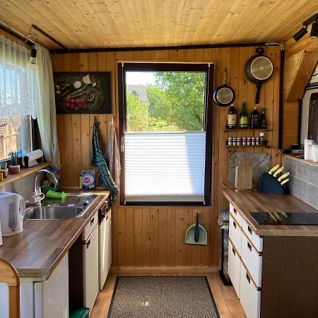 Villa Tiny House Anneliese Hunde Okay à Oberbettingen Extérieur photo
