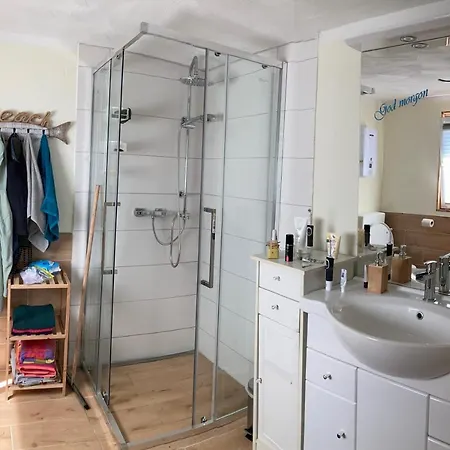 Villa Tiny House Anneliese Hunde Okay à Oberbettingen Extérieur photo