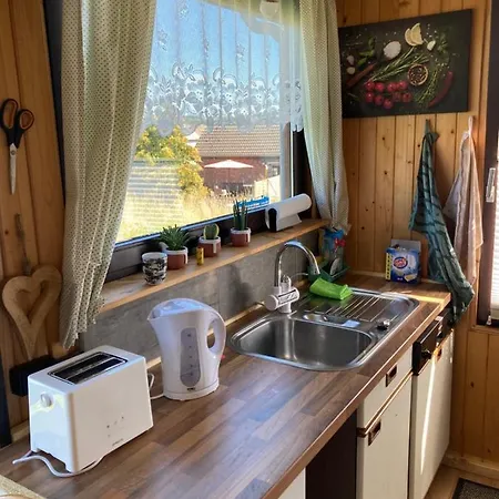 Villa Tiny House Anneliese Hunde Okay à Oberbettingen Extérieur photo