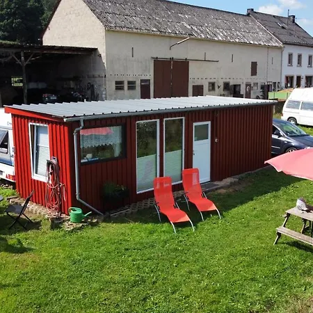 Villa Tiny House Anneliese Hunde Okay à Oberbettingen Extérieur photo